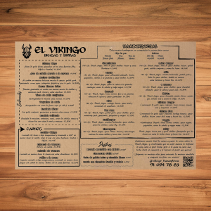 Manteles de papel Kraft